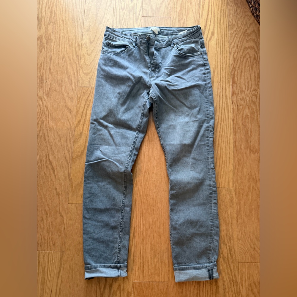 Gray Denim Jeans